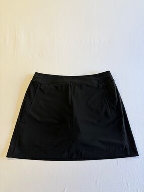 Athleta Women's 16" Brooklyn Skort Black Size 16 657678